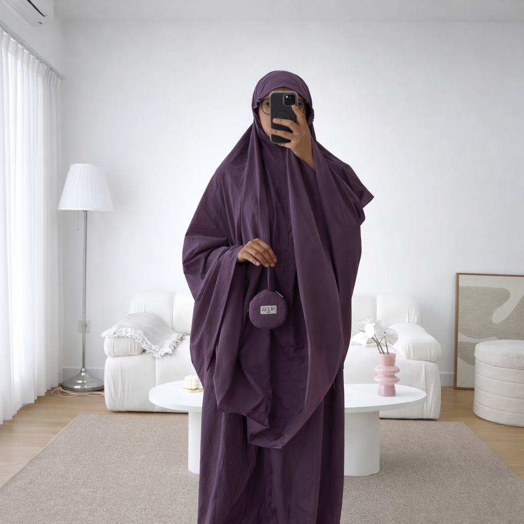 Coffret NUSA – Tenue de prière, tapis & pochette de voyage