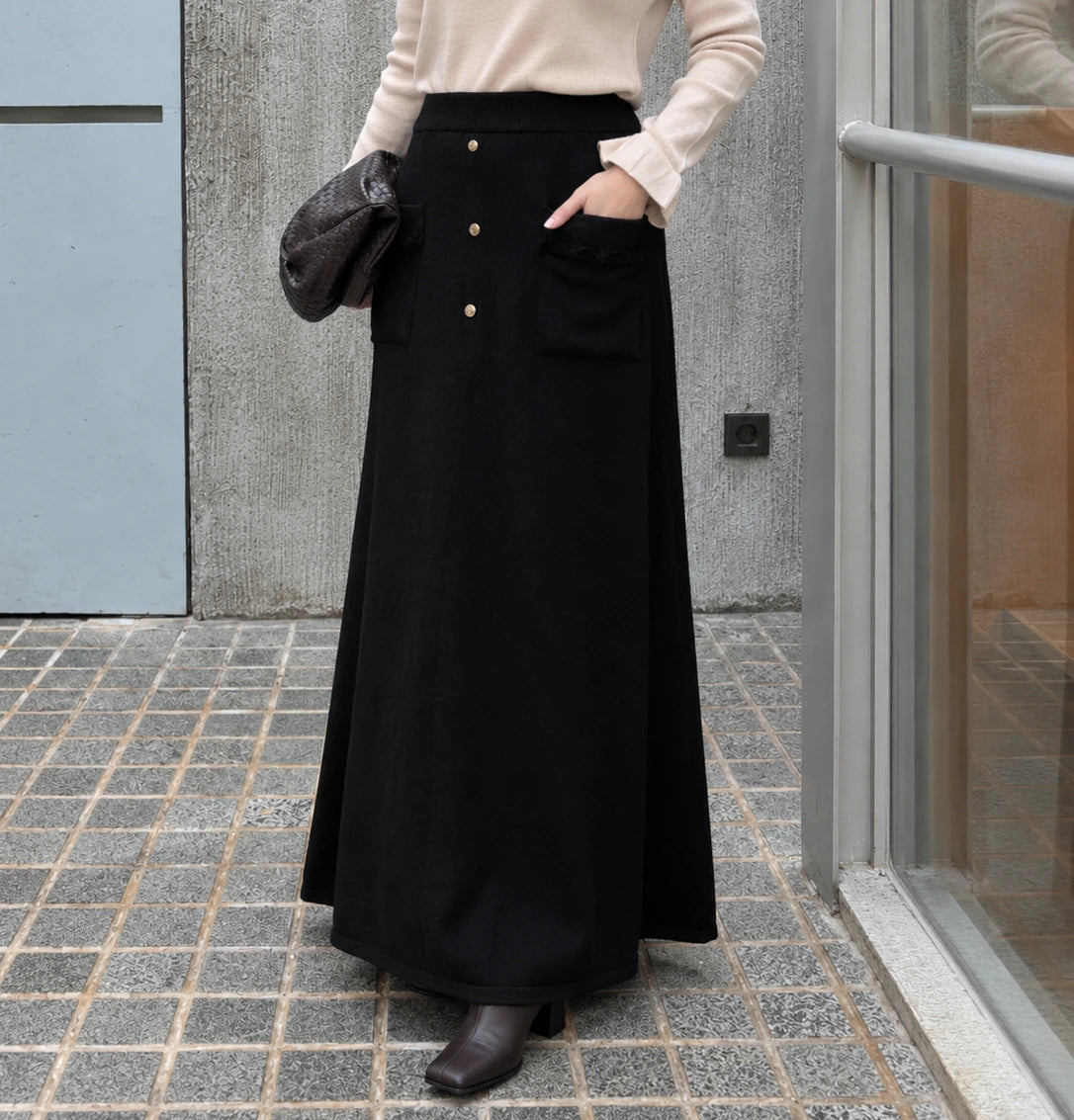 Jupe longue - Noire