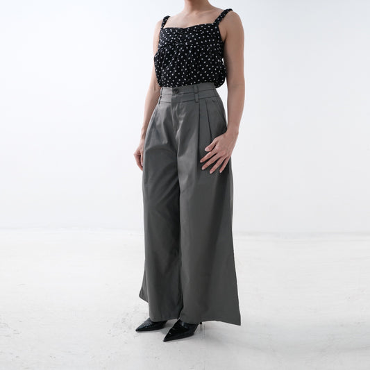 Pantalon large à pinces