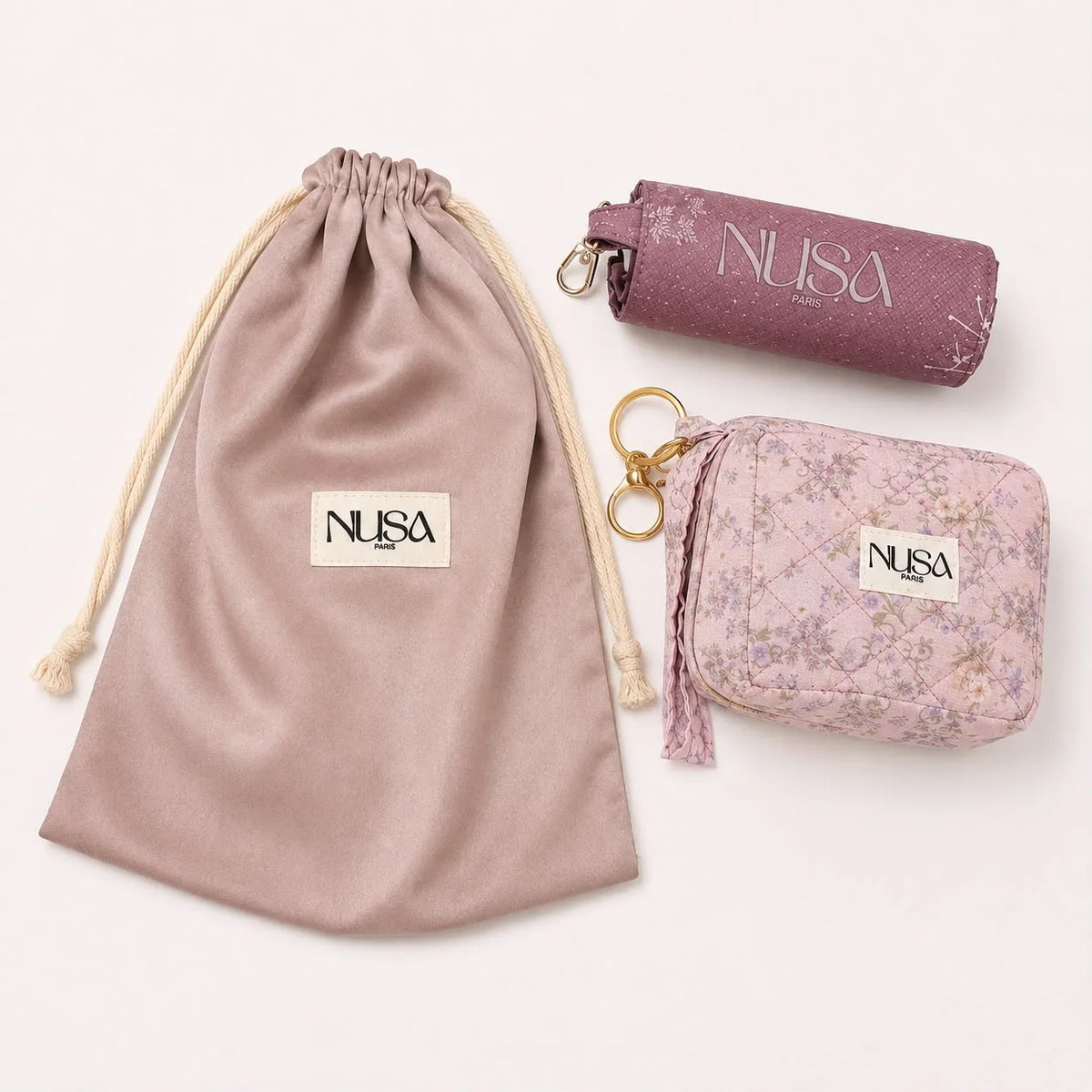 Coffret NUSA – Tenue de prière, tapis & pochette de voyage
