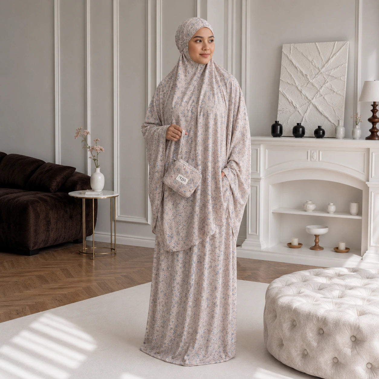 Ensemble de prière Nusa Flower – Beige