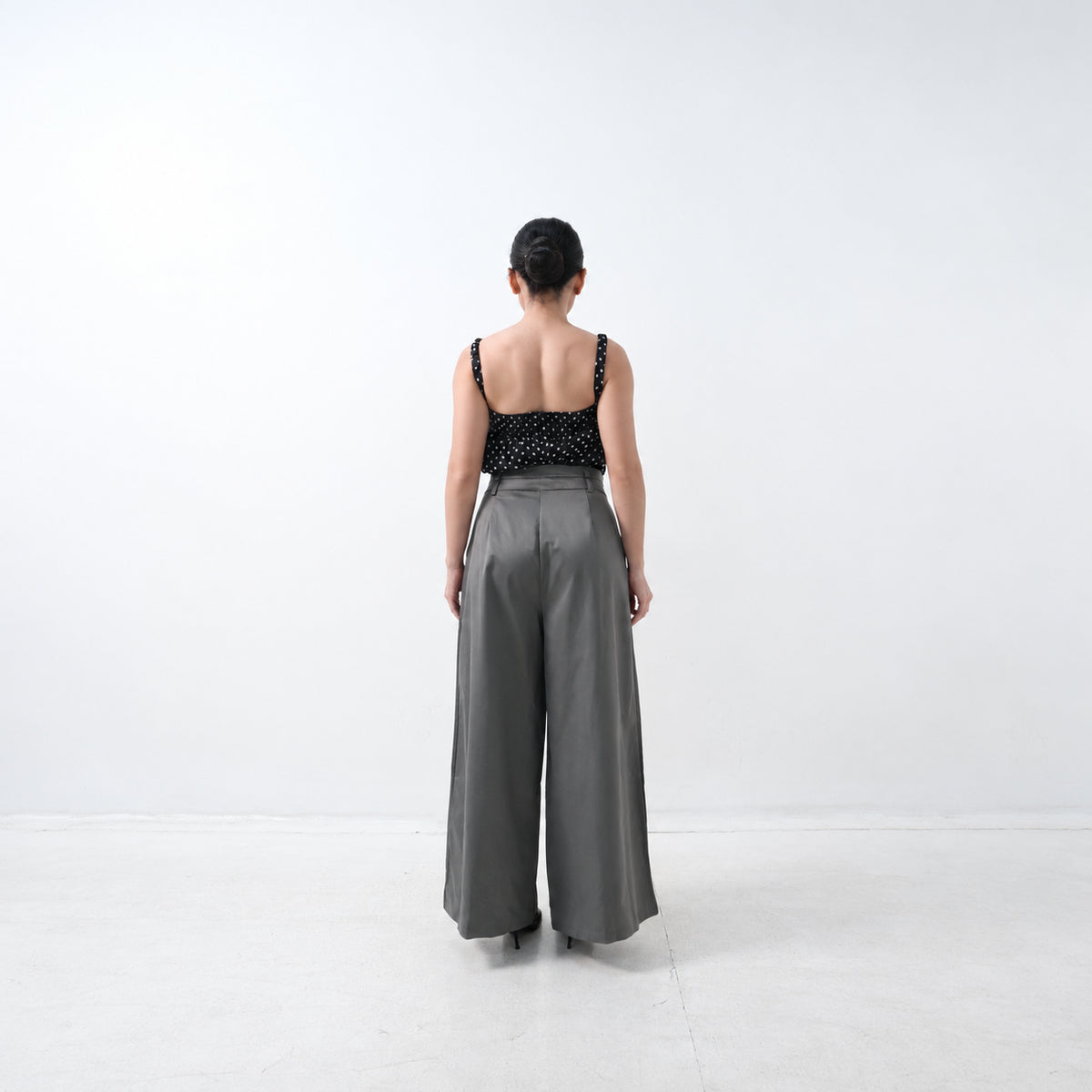 Pantalon large à pinces