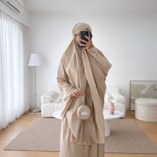 Ensemble de prière Nusa — Bali — Beige