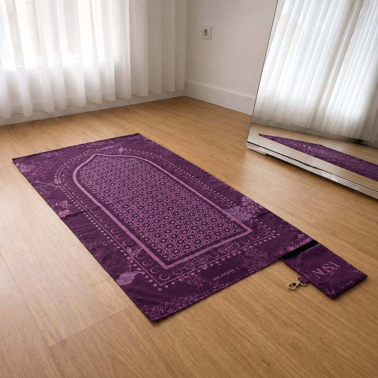 Nusa Fold Reise-Gebetsteppich – Flores – Violett
